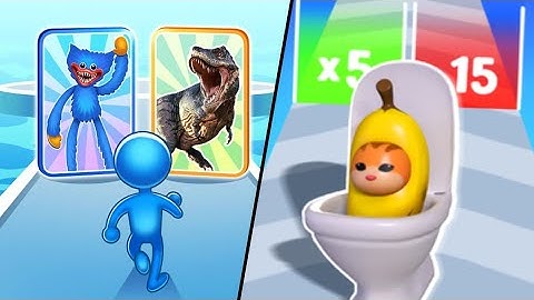 Monster Run Battle Squad | Epic Banana Run / All Level Gameplay: Android,iOS - New APK Mod