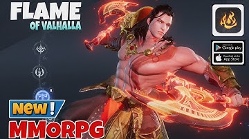 Flame Of Valhalla Global Gameplay New MMORPG ( English ) For Android/iOS 2024