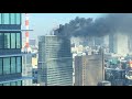 新橋高層ビル火災 2019年1月11日 の動画、YouTube動画。