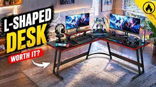 Best L-Shaped Desk for Dual Monitor Setup (5 Tested Picks)