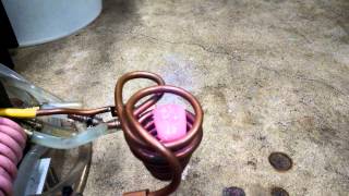 Induction heater levitation