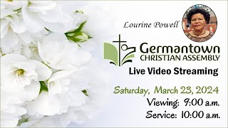 Funeral Service of Lourine Powell