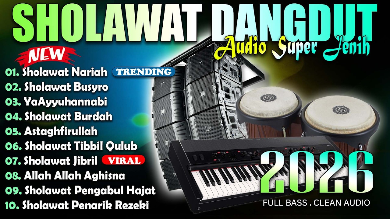 LAGU RAMADHAN VERSI DANGDUT KOPLO TERBAIK | Sholawat Jibril, Sholawat Nariyah | SHOLAWAT FULL ALBUM