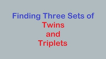 Sudoku Primer 205 - Twins & Triplets in Triplicate