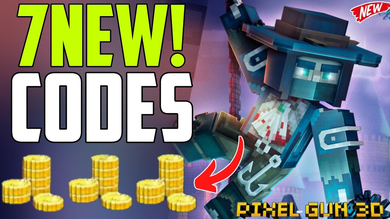 ⚠️HURRY UP⚠️ PIXEL GUN 3D CODES PROMO CODES 2024 - PIXEL GUN 3D CODES ...