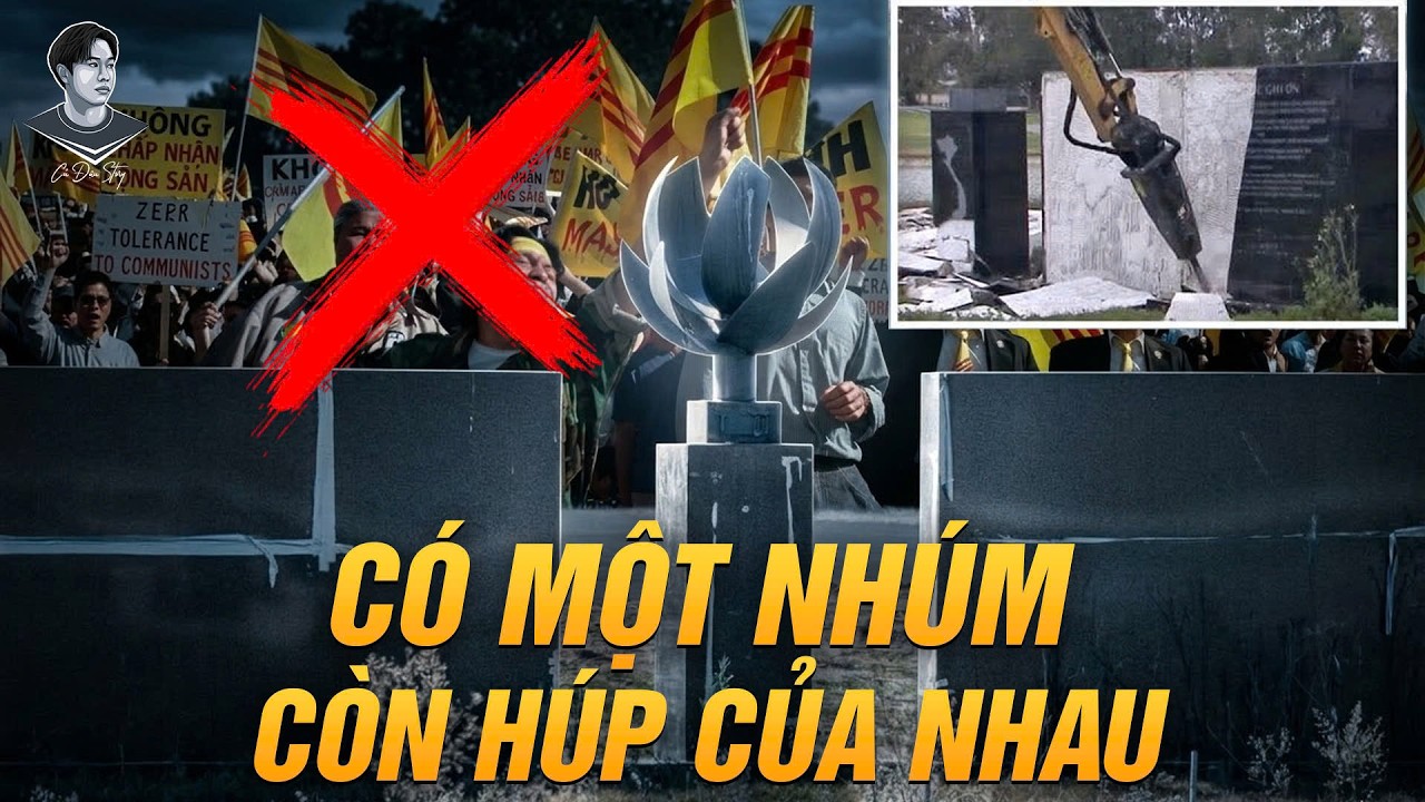 TƯỢNG ĐU CÀNG 1 TRIỆU $ Ở CALI BỊ PHÁ DỠ VÌ HẬU DUỆ VNCH CẮN QUÁ DÀY, XÂY NHƯ ĐỒ MÃ