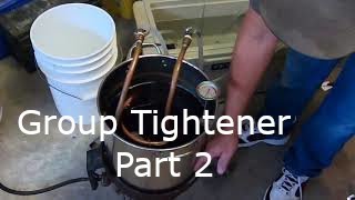 Making beer, AKA Group Tightener, part 2