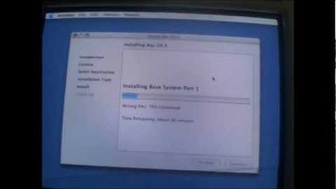 installing MAC OS X tiger on my amd machine