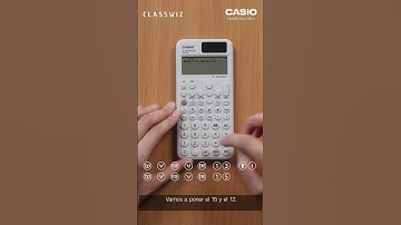 ¿Cómo se calcula el mínimo común múltiplo de 3 números con nuestra calculadora ClassWiz? #matemática