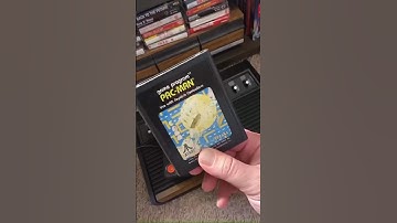 Pac-Man on the Atari. What was your favourite game? #shorts #pacman #atari #80sgaming #80sgames #80s