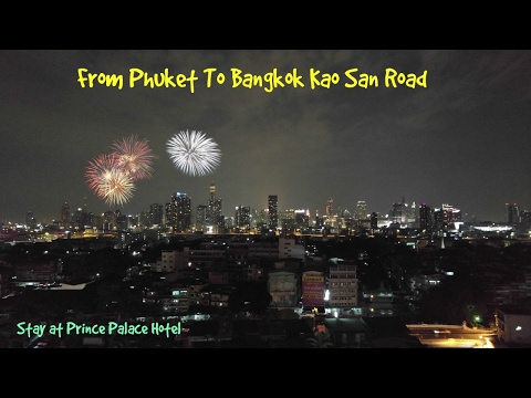 Thailande - 22 Novembre - Phuket to Bangkok Khao San Road & Prince Palace Hotel