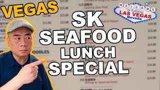 Lunch Special at SK Seafood on Spring Mountain. Las Vegas