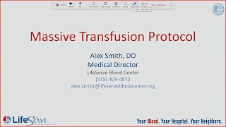 Massive Transfusion Protocol 12/11/24