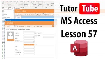 MS Access Tutorial - Lesson 57 - Calculated Field in Report