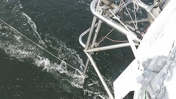 Westsail 43 First Time Using Monitor Self-Steering Windvane Part 2