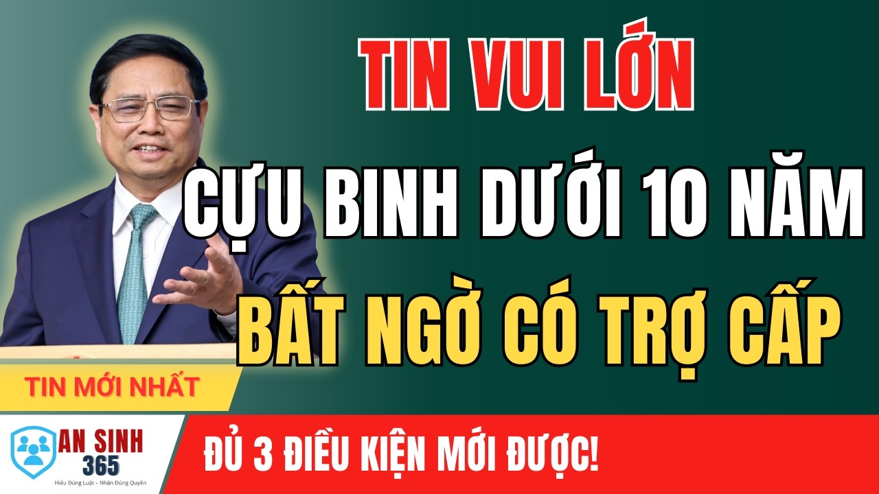Từ 2026: Cựu Chiến Binh Dưới 10 Năm Được Nhận Trợ Cấp Hàng Tháng?