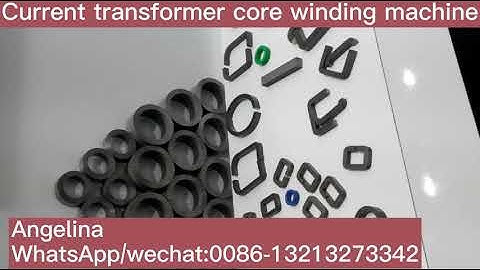 Current transformer core winding machine toroidal nanocrystalline core winding machine nano winder
