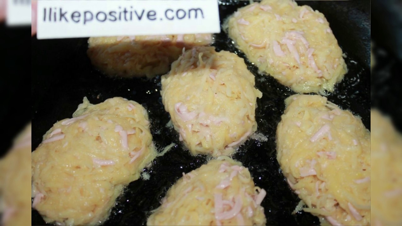 Pancakes with sausage “draniki” - ilikepositive.com