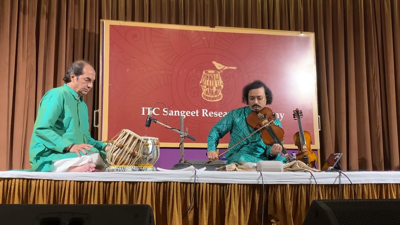 Raga Marwa - Alap, Jod, Jhala on Viola I Indradeep Ghosh I Live at ITC SRA Kolkata I Part - 1
