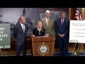 Heinrich, Lee, Capito and Whitehouse Press Conference to Discuss Bipartisan Permitting Reform Deal