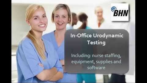 In-Office Urodynamics Testing Service Provider Video