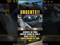 🚨 Acidente em túnel envolve carro de luxo e deixa trânsito congestionado na Zona Sul