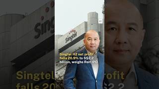 Singtel H2 net profit falls 20.9% to S$2.2 billion, weighs Reit IPO