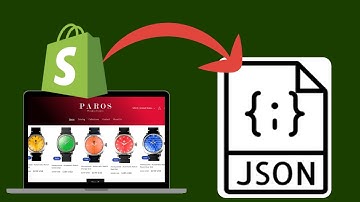 How To Export Products From Your Shopify Store with JSON