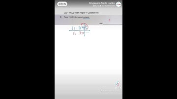 2024 PSLE Math Paper 1 Question 16 Rounding Off Hack #roundingoffhack #decimals WWW.MODELMETHOD.COM