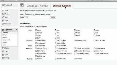 How To Install a WordPress Theme (Video)
