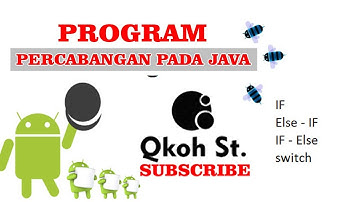 PERCABANGAN PADA JAVA