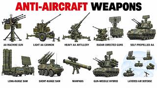 Every Type of Anti Aircraft Weapon Explained