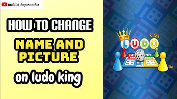 How to change name and profile picture on ludo king | ludo king