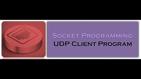 UDP Client Program