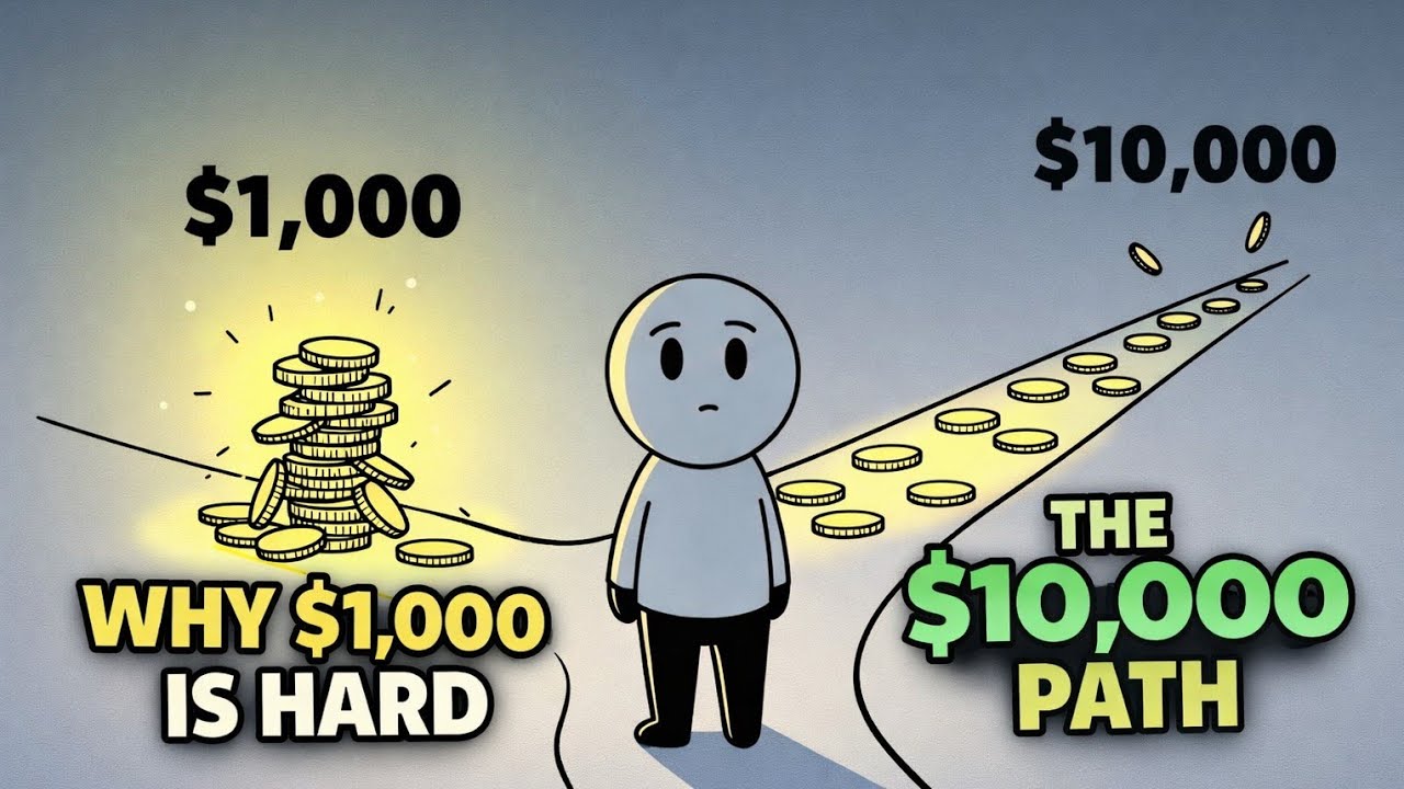 Why Your First $1,000 Is So Hard to Save (But $10,000 Gets Easier