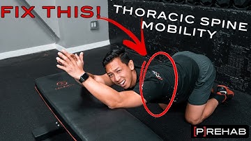 4 Exercises to IMPROVE Your Stiff Mid-Back (Thoracic Spine Mobility)