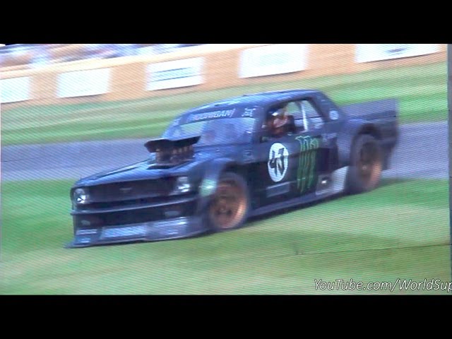 Ken Block's 845 HP Hoonicorn Mustang Loses Control! - YouTube