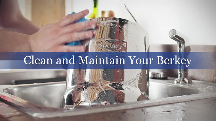 How to Clean and Maintain Your Berkey Water Filter System!