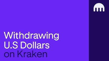 How to withdraw U.S. Dollars (USD) on Kraken 🇺🇸