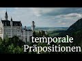 temporale Präpositionen (предлоги времени) A1-B1 = правила употребления, тренинг + 16 онлайн упр.