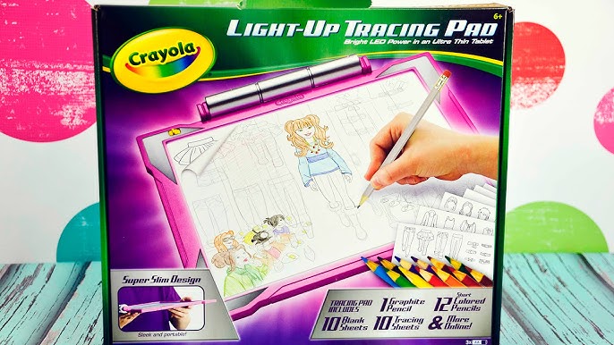 Crayola® Light-Up Tracing Pad Demo 
