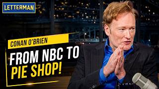 Conan OBrien Reveals How He Got Demoted From The Tonight Show to a Pie Shop | David Letterman