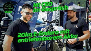 20kg Enduro mit Wechselakku😍 M1 Ceo im Gespräch