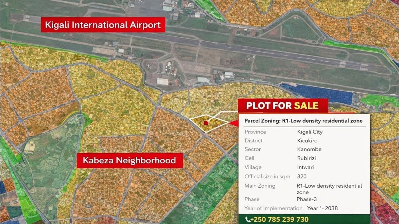 Kabeza Map KIGALI, KABEZA IKIBANZA KIGURISHWA 50M Negotiable - YouTube