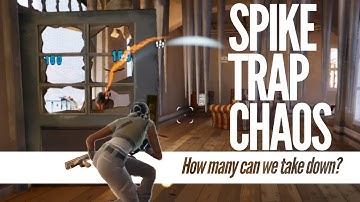 Spike Trap Chaos: How many can we take down?