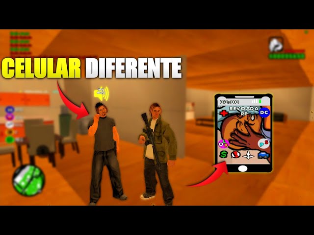 FINGINDO ser HACKER NO BRASIL ROLEPLAY - GTA RP SAMP MOBILE 