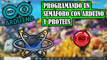 Programando un semáforo con Arduino y Proteus