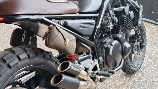 Yamaha Fz600 Le Fazer De Lépave Au Scrambler En 3 Semaines 