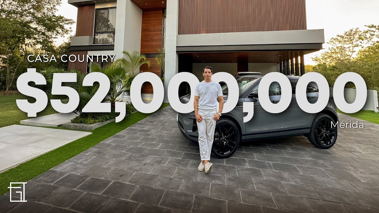 Casa De LUJO Con ALBERCA | $52,000,000 | Yucatán Country Club Mérida