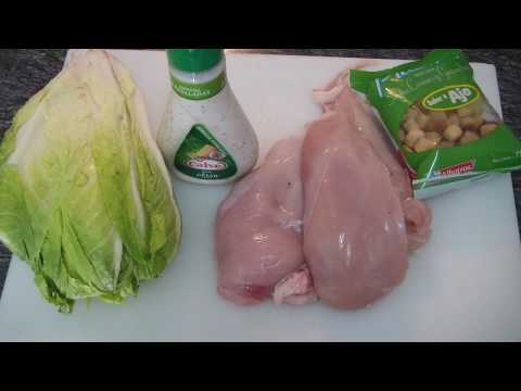 Video: Cómo Cocinar Pollo Para César